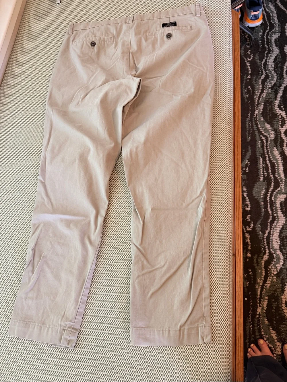 Banana Republic Men's Mason Chino- Light Tan 35x30 #108